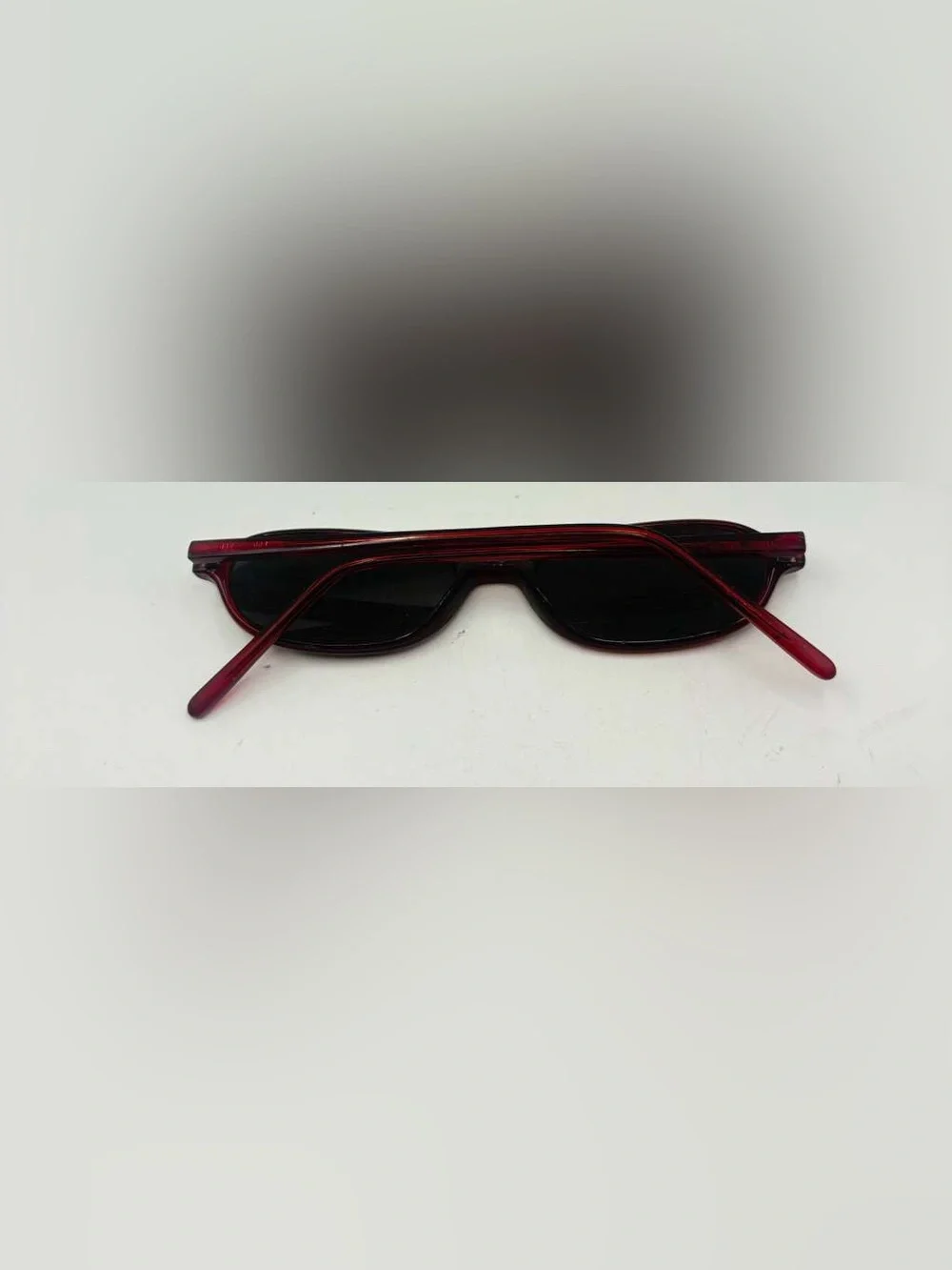 Parade 1527 Red Oval Sunglasses Frames Only